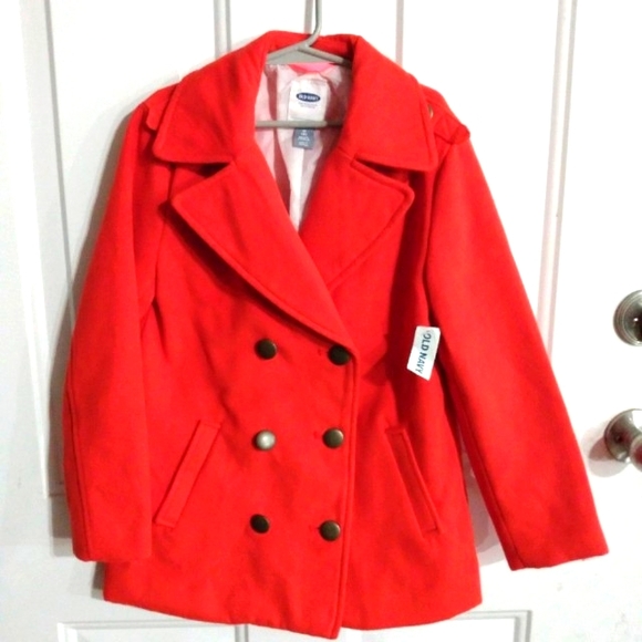 Old Navy Other - Old Navy Girl's Pea Coat size 8 M NWT